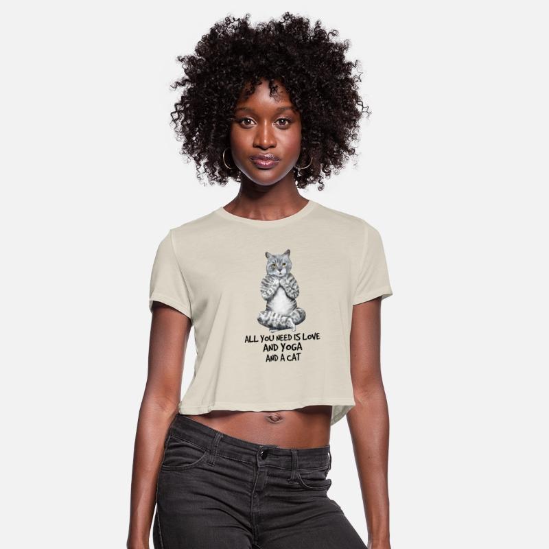 ALL YOU NEED IS LOVE AND YOGA AND A CAT