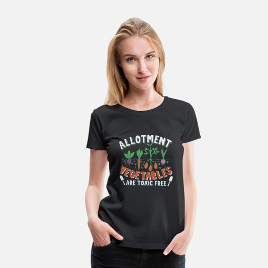 Allotment vegetables are toxic free