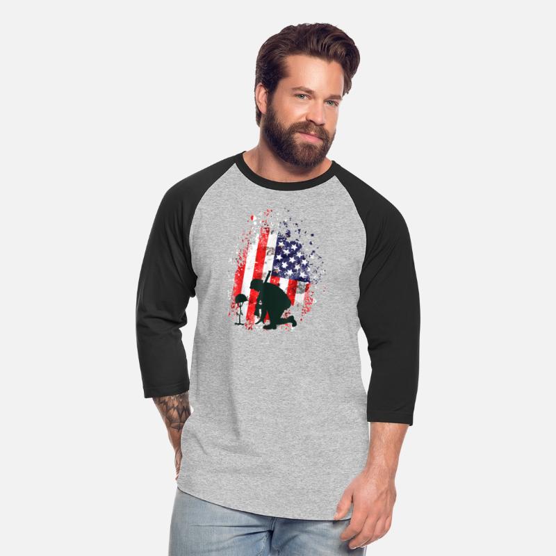 America Flag soldier respect war MIA honor courage