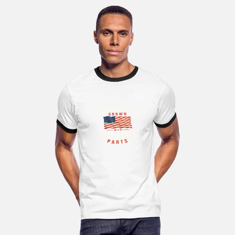 American Grown with Kiwi Parts Patriotic Nationali