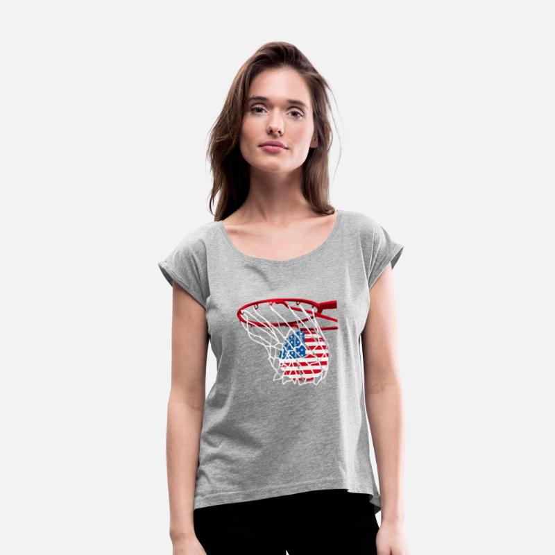 American Patriotic Basketball 4th Of July US Flag