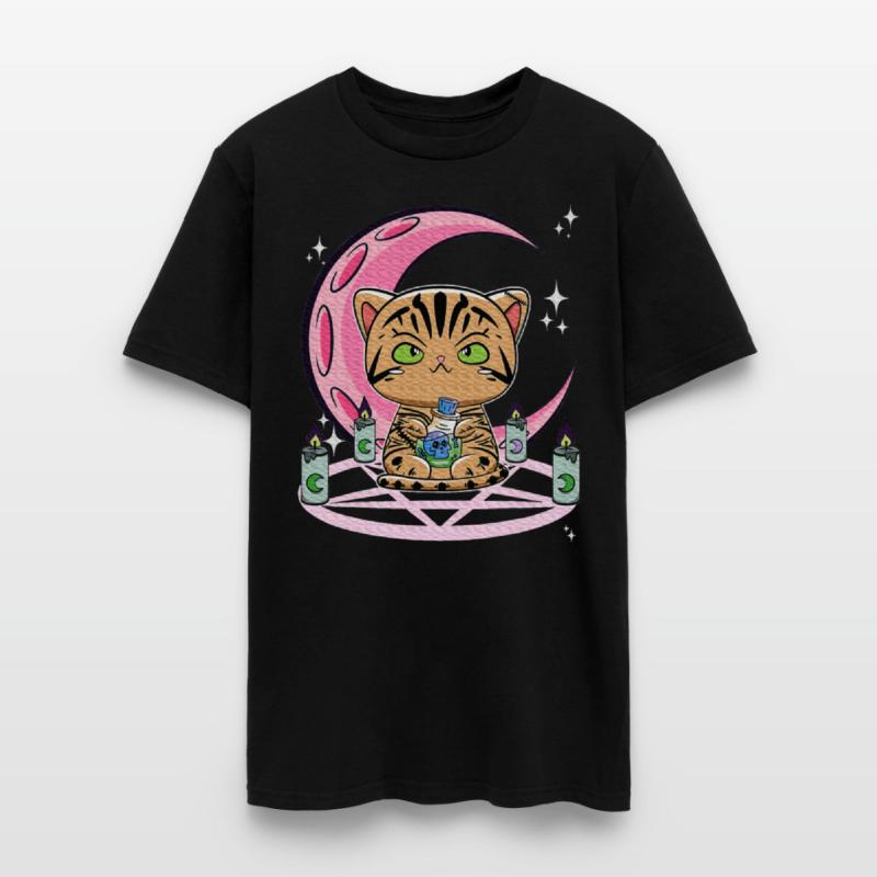 American Shorthair Anime Goth Magic Potion