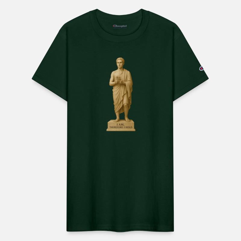 Ancient Philosopher with Smartphone Design
