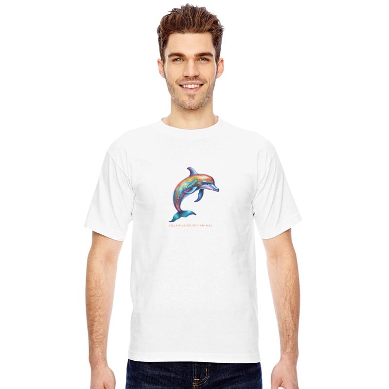 Aquarius Spirit Animal Dolphin Alebrije Male