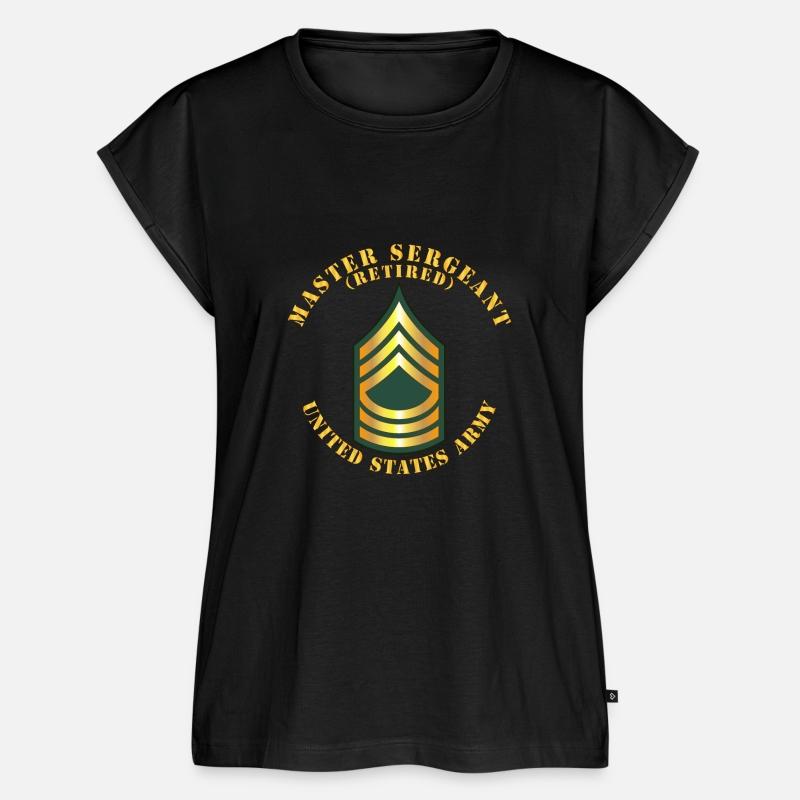 Army Master Sergeant MSG Retired