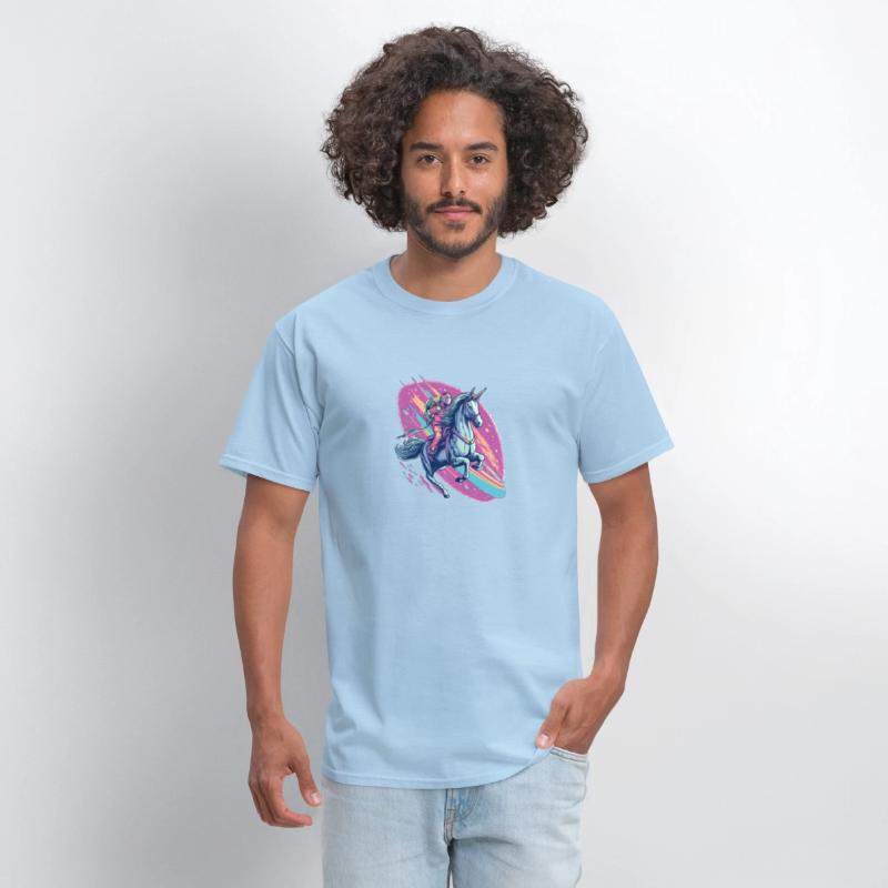 Astronaut on a horse