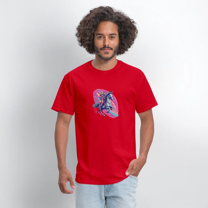 Astronaut on a horse