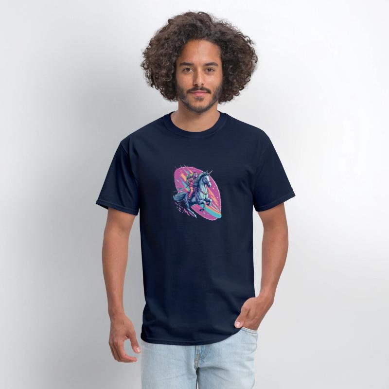Astronaut on a horse