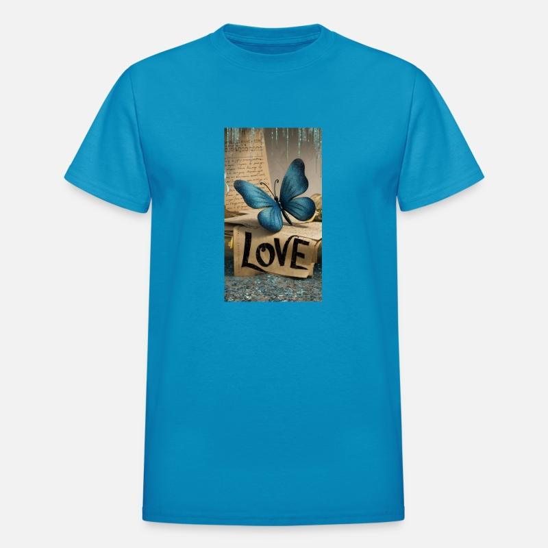 At the heart of the design, the word "Love"