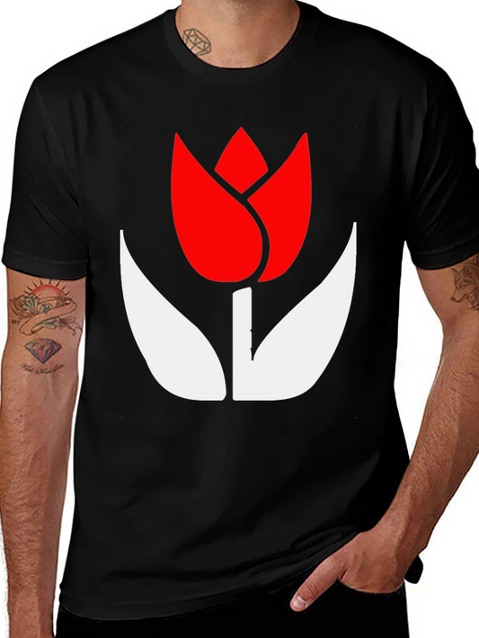 Black Tulip Graphic Tee