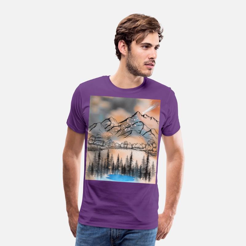 "Autumn landscape Serenity"