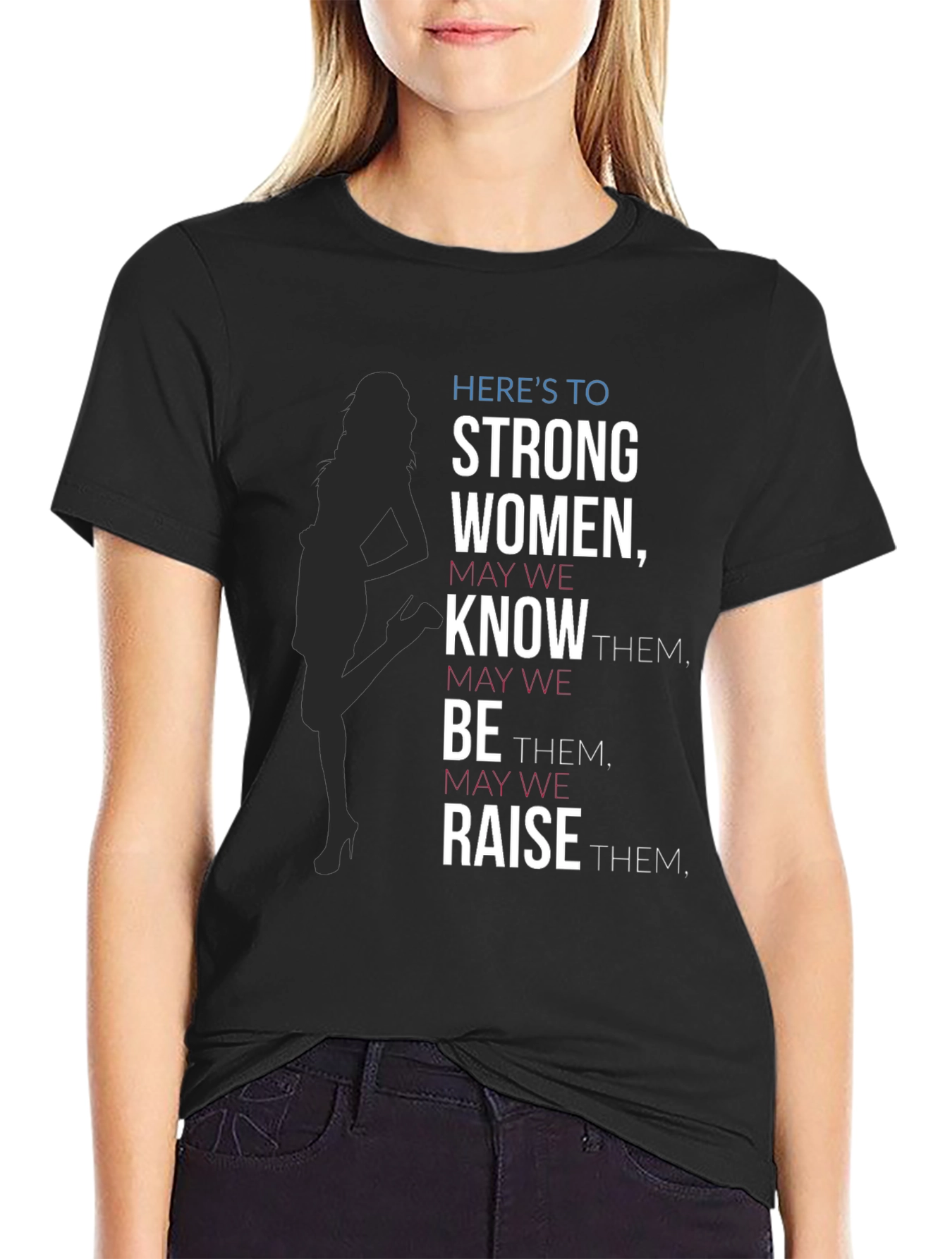 Strong Women Graphic Tee - Empowering Womens T-Shirt
