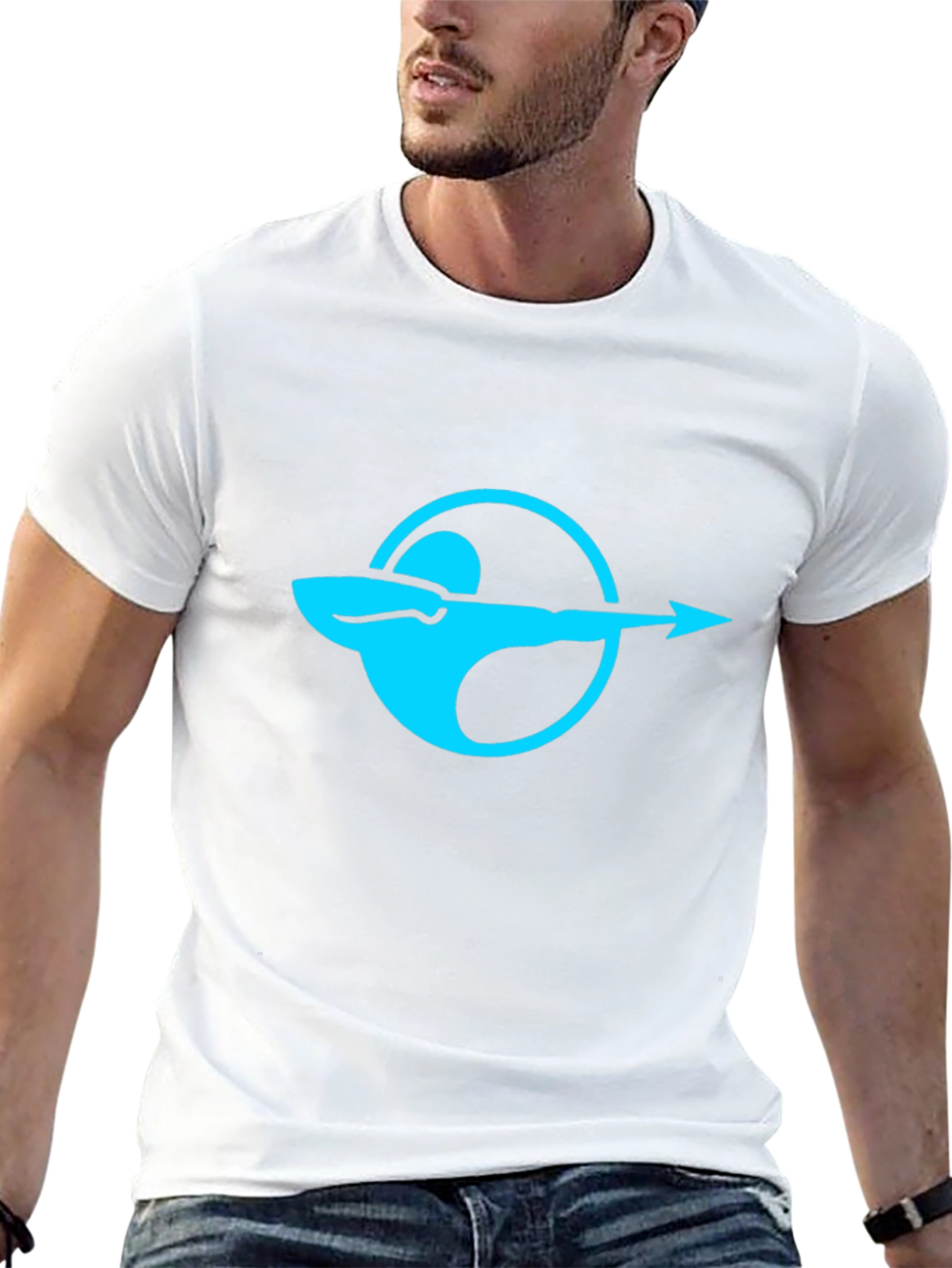Archer Logo Black T-Shirt