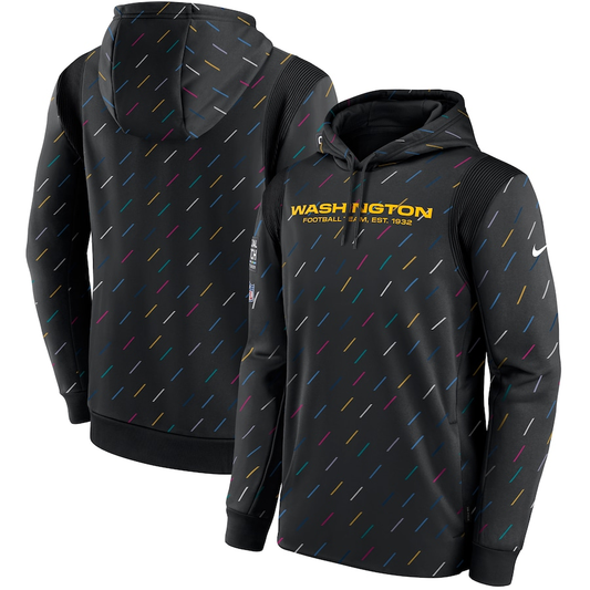 Men's Washington Commanders NFL 2021 Salute to Service Hoodie1 Black