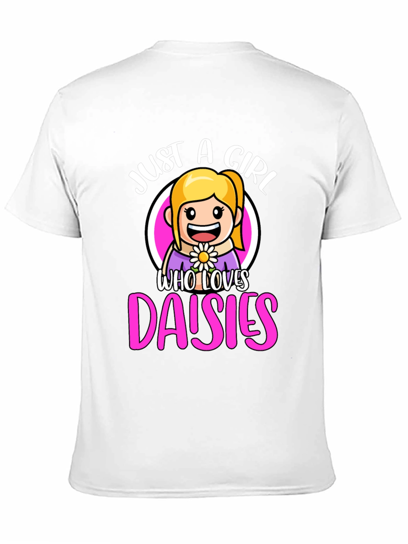 Just A Girl Who Loves Daisies T-Shirt