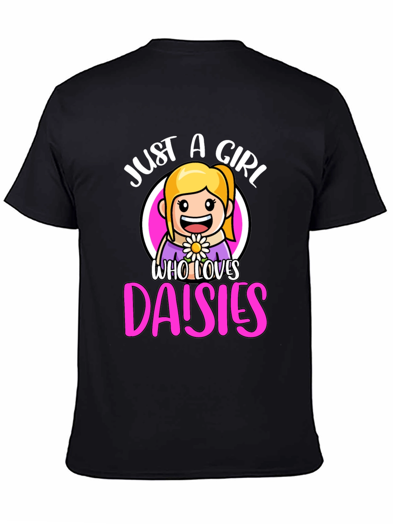 Just A Girl Who Loves Daisies T-Shirt
