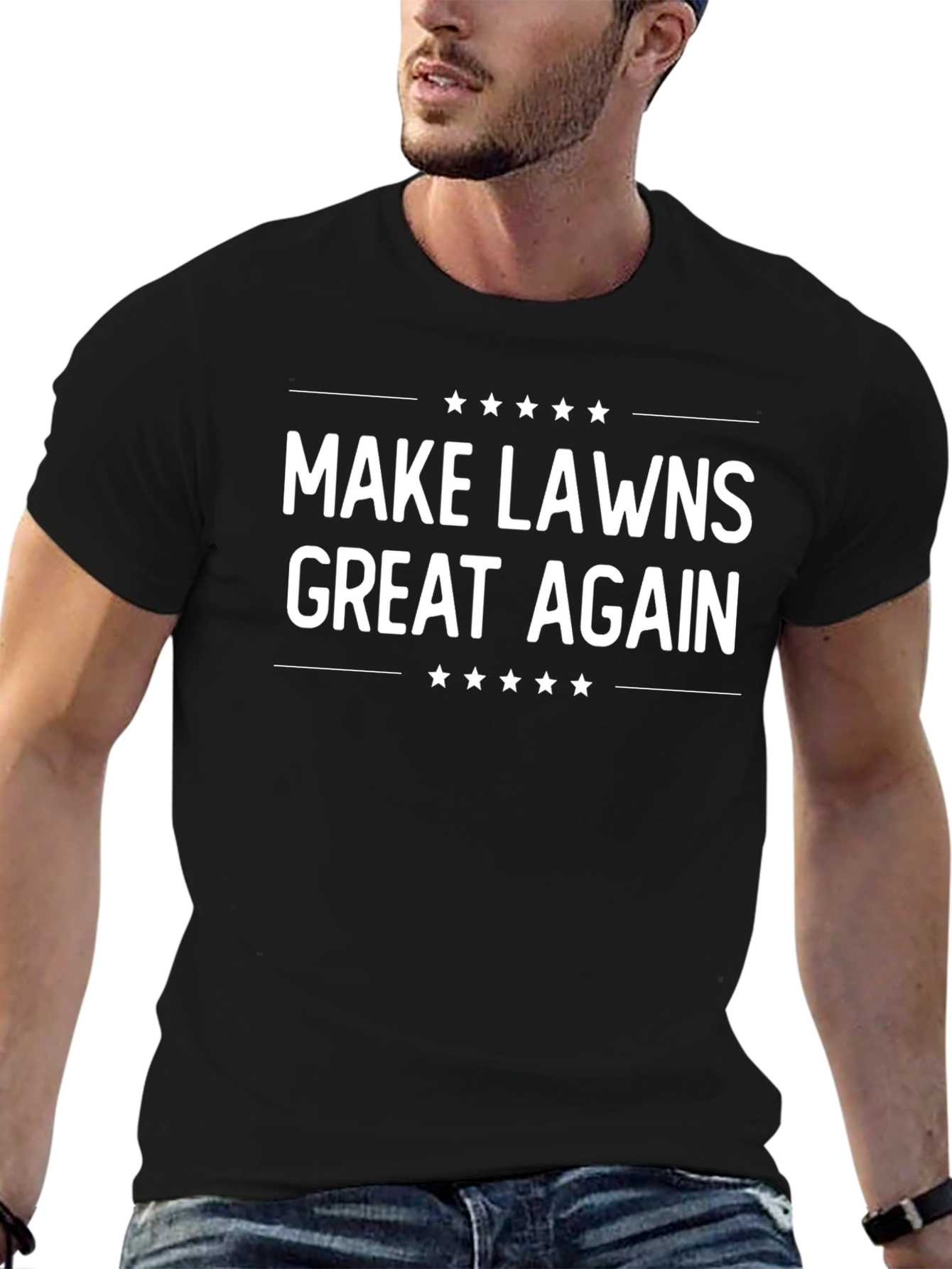 Make Lawns Great Again Graphic Tee