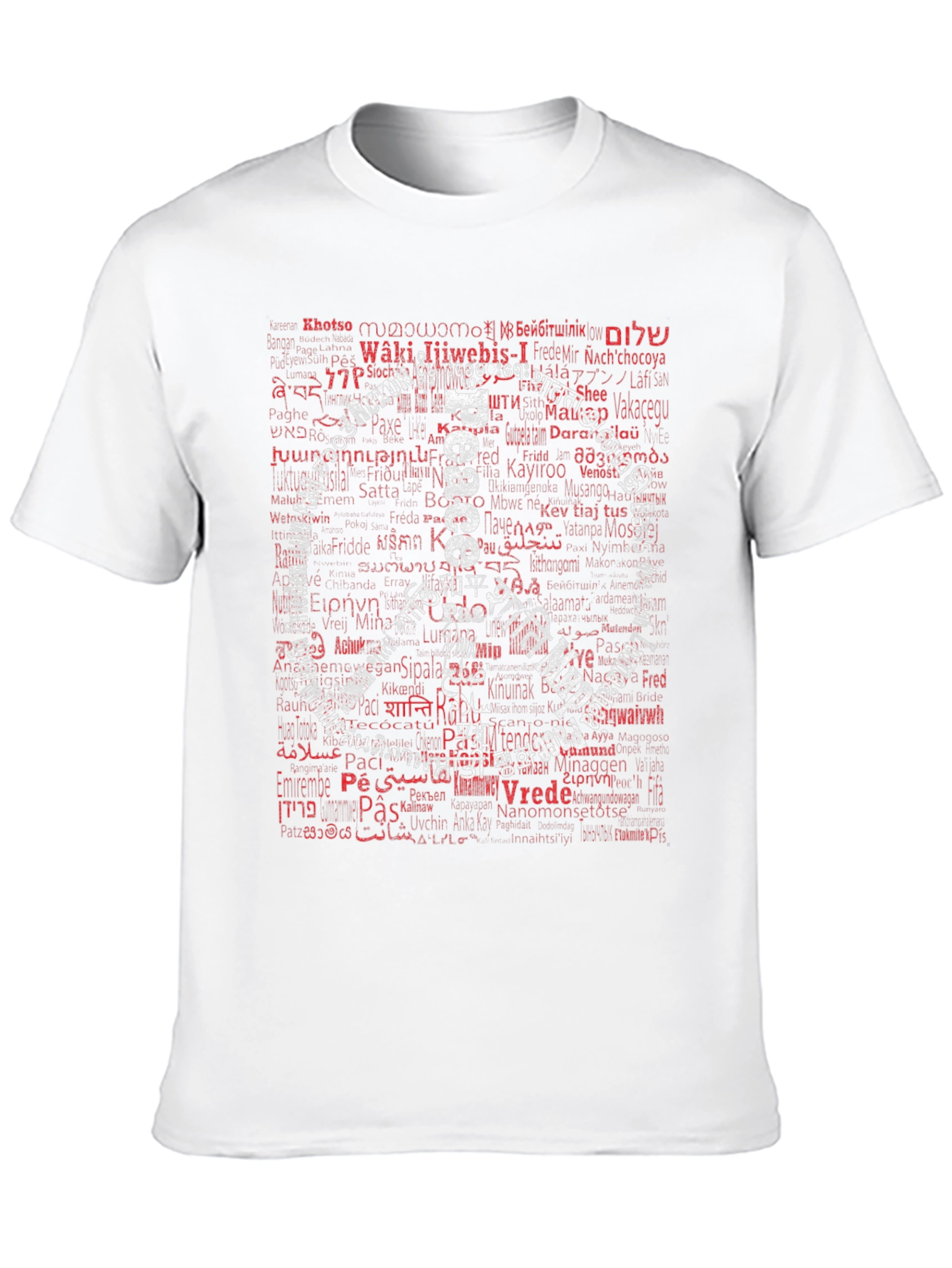 Peace Around the World Graphic T-Shirt