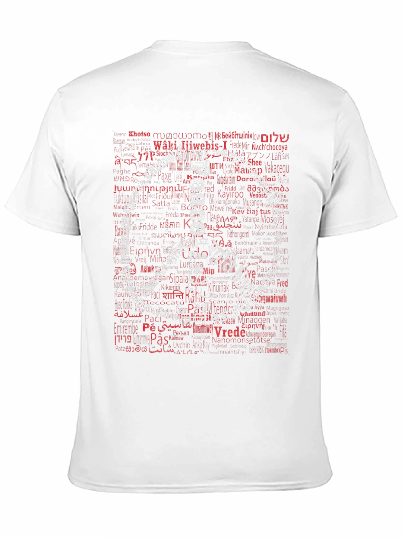 Peace Around the World Graphic T-Shirt
