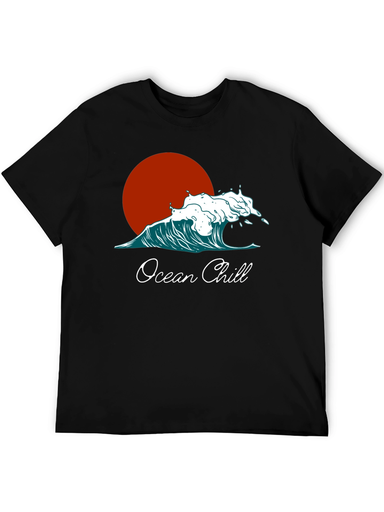 Ocean Chill Graphic Tee - Relaxed Fit