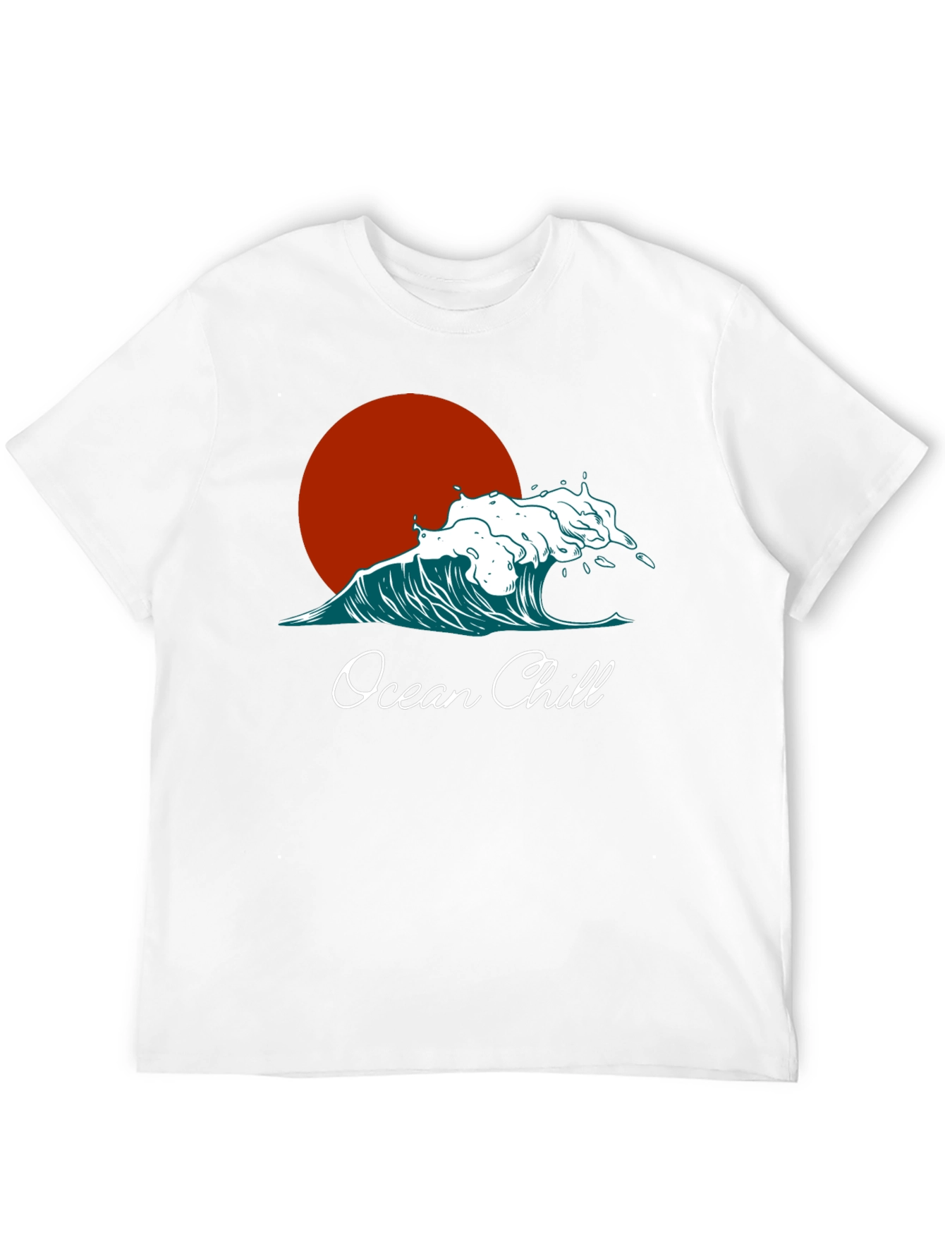 Ocean Chill Graphic Tee - Relaxed Fit