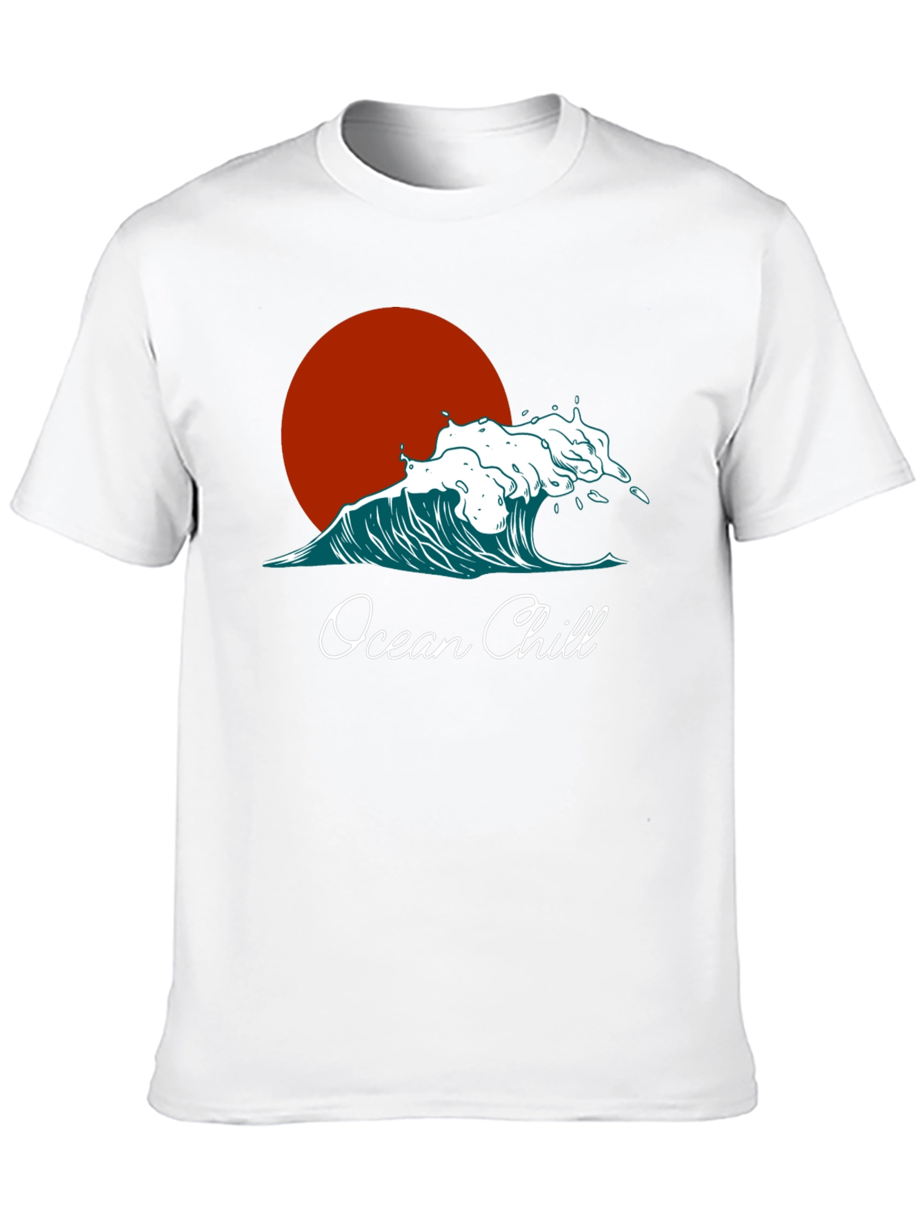Ocean Chill Graphic Tee - Relaxed Fit