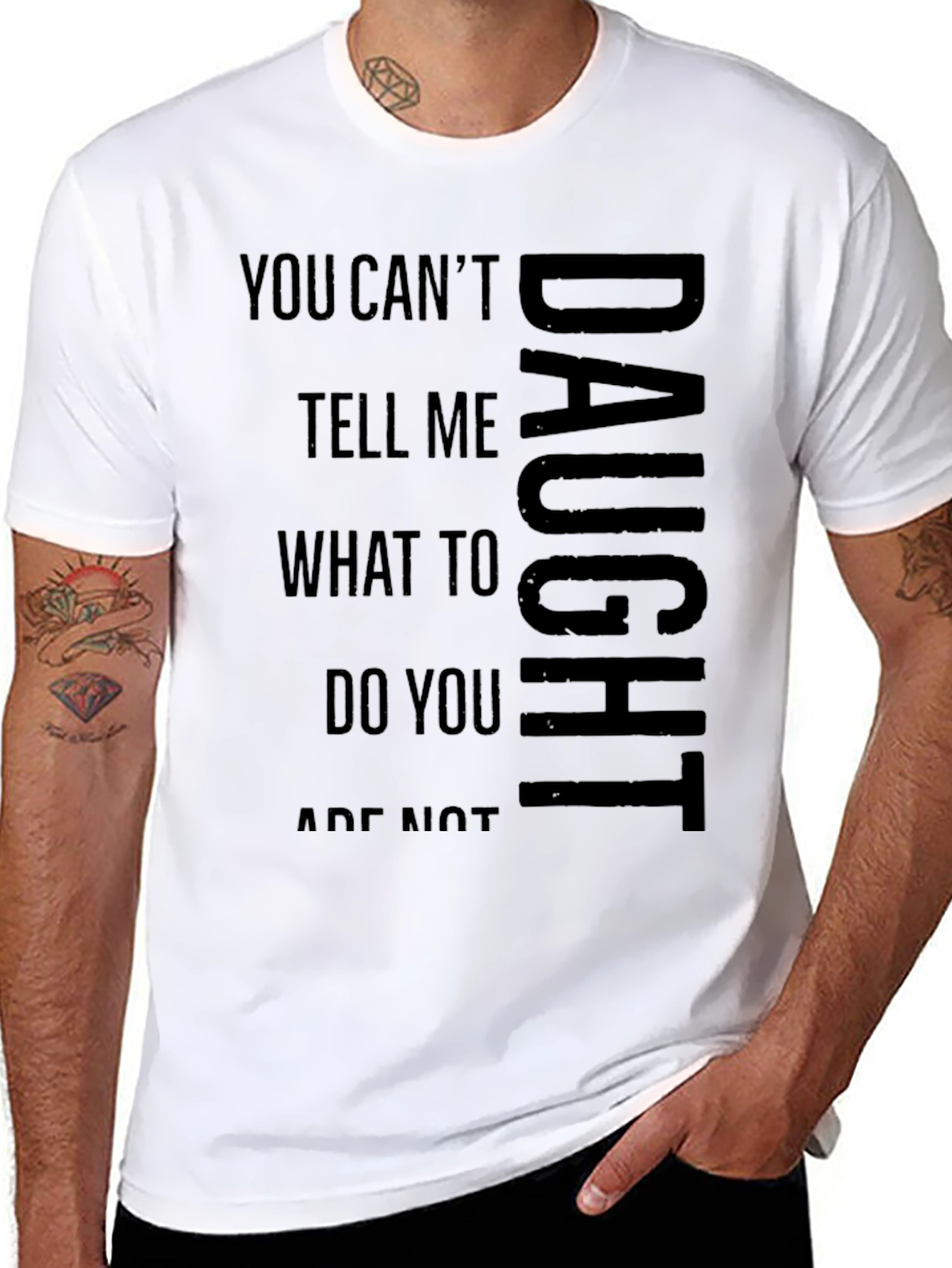 Dad/Daughter Humor Tee - You Cant Tell Me!
