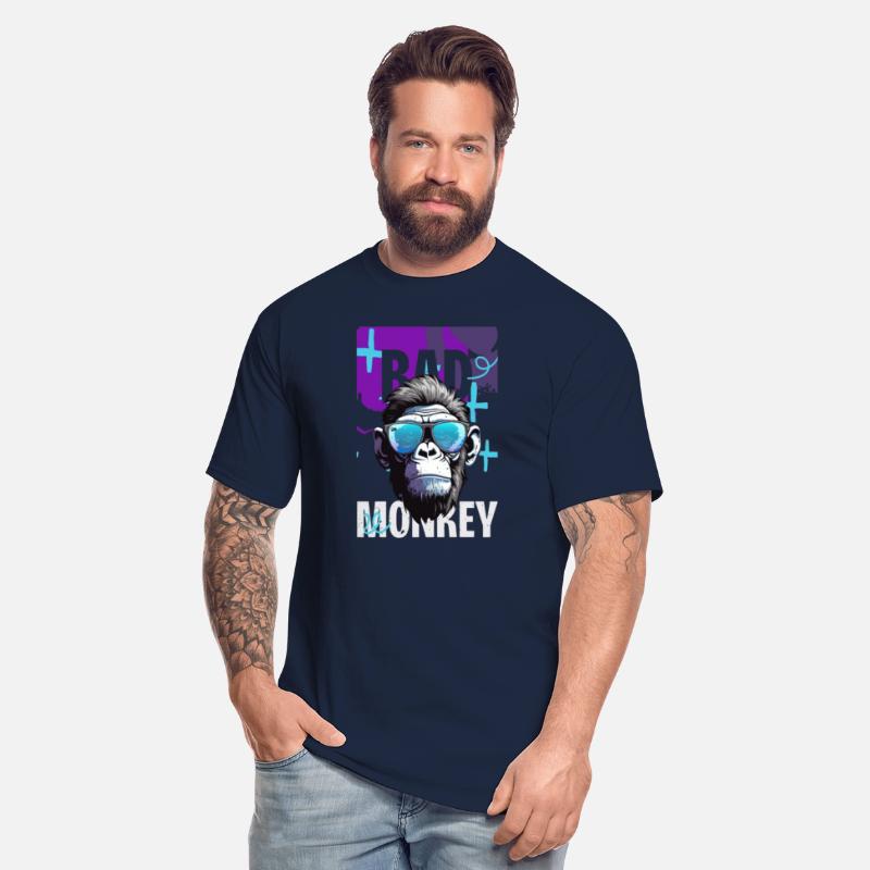 Bad Monkey Attitude – Cool Gorilla Shades Graphic