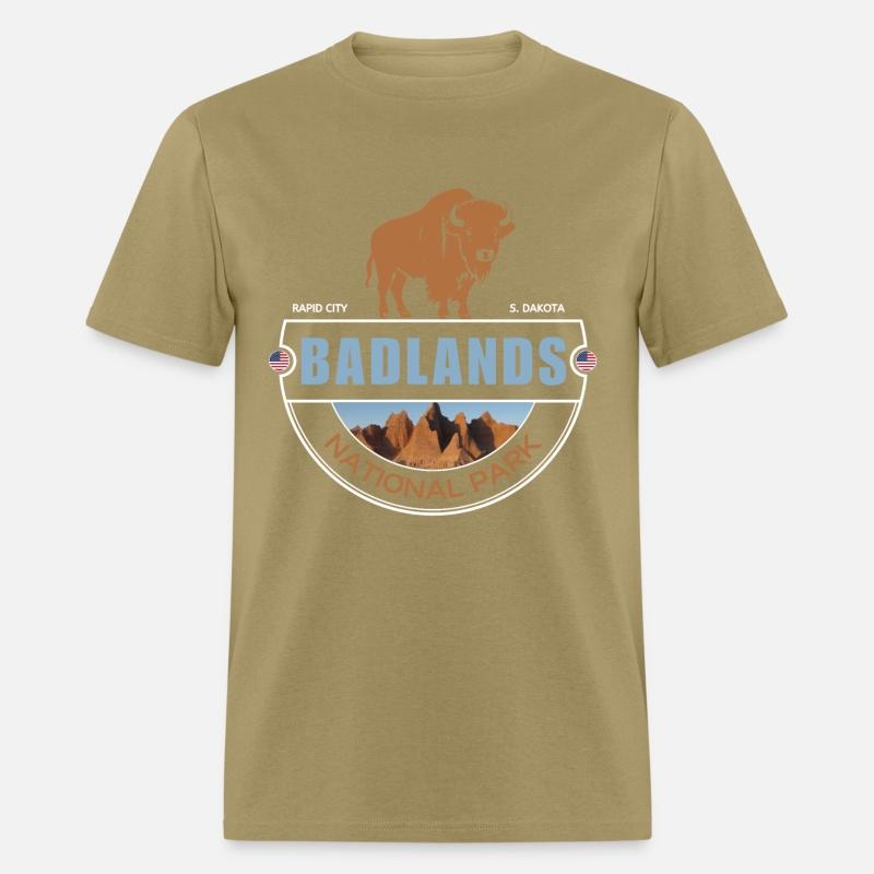 Badlands national park s.dakota bison for campers
