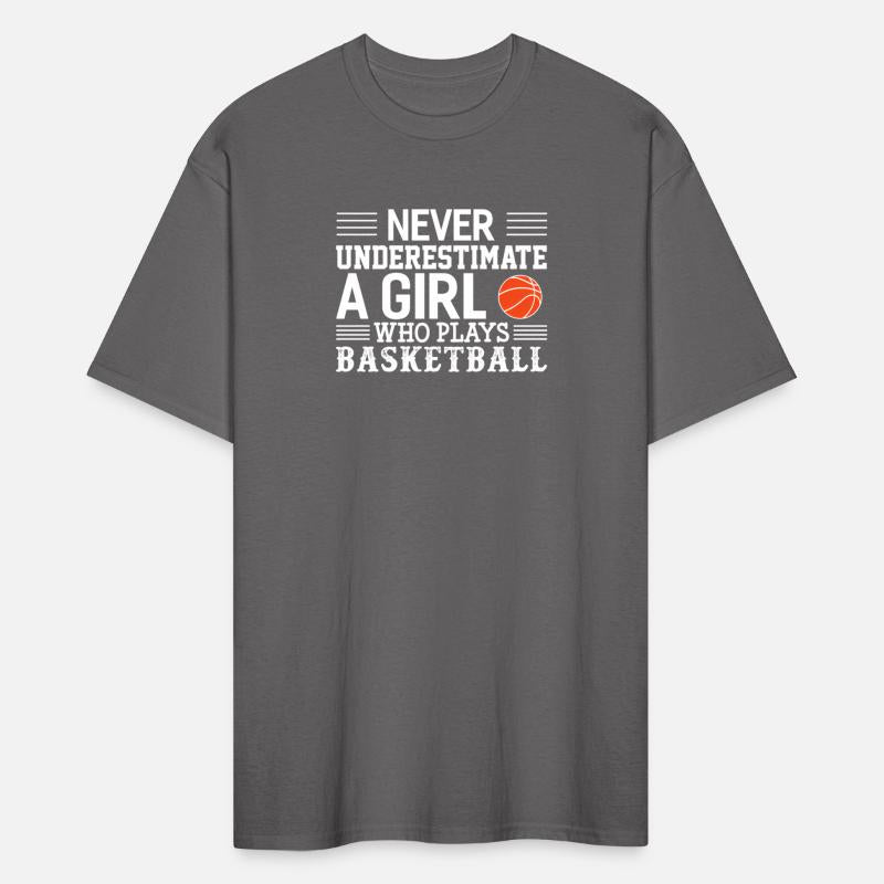 Basketball Never Underestimate A Who Plays Basketb