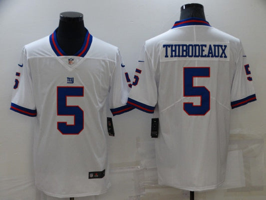 Men's New York Giants Kayvon Thibodeaux #5 White Game Jerseys