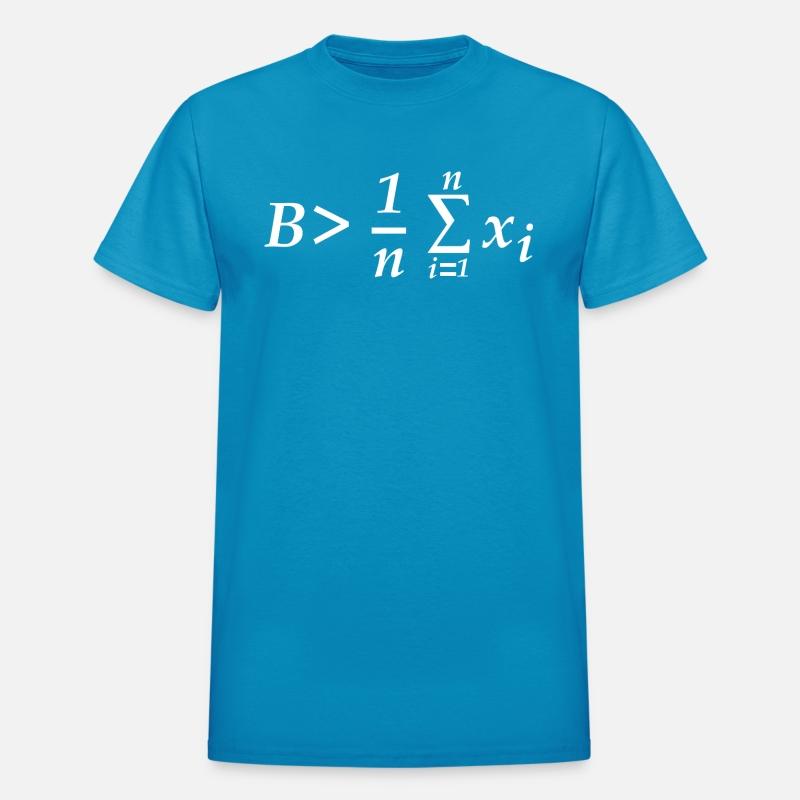 Be greater than average math teacher geek