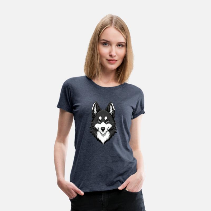 beautiful dog head