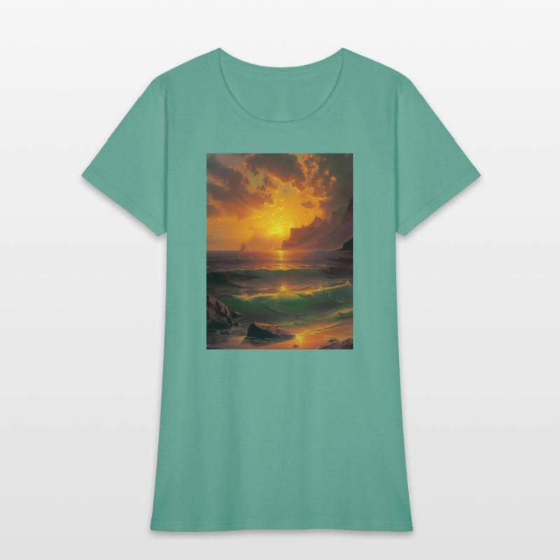 Beautiful Sunset on The Beach