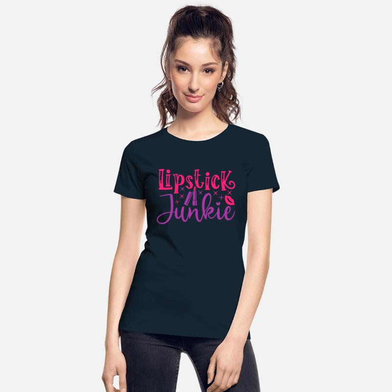 Beauty Saying Lipstick Junkie