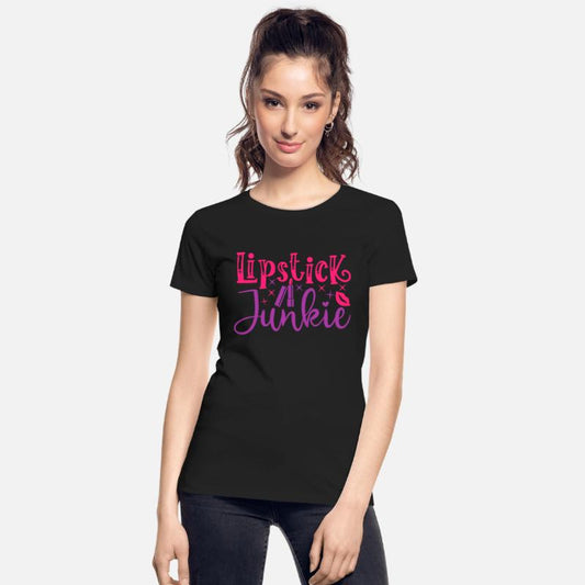 Beauty Saying Lipstick Junkie