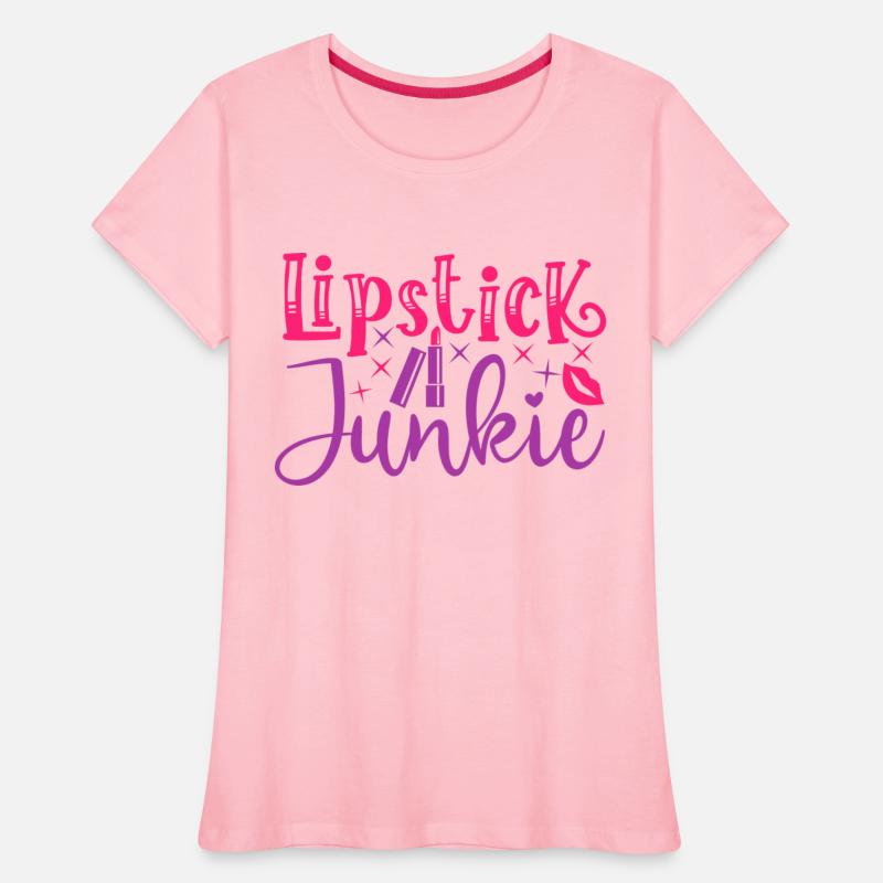 Beauty Saying Lipstick Junkie