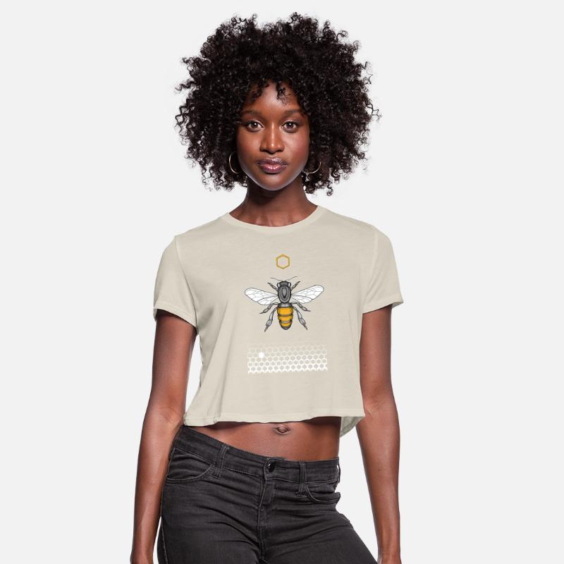 Bee And Honeycomb