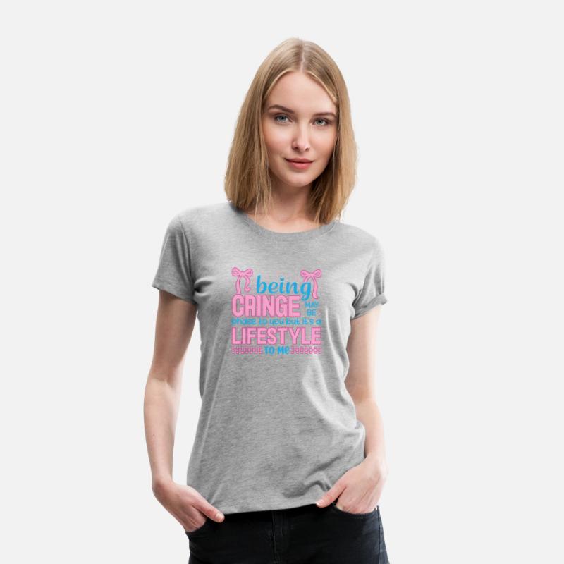 Being Cringe Is a Lifestyle – Cute Kawaii Quote