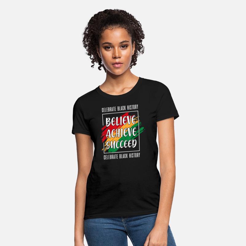 Believe Achieve Succeed Black History Month Celebr