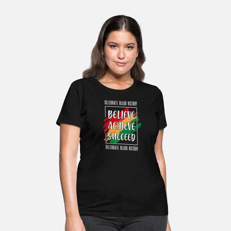 Believe Achieve Succeed Black History Month Celebr