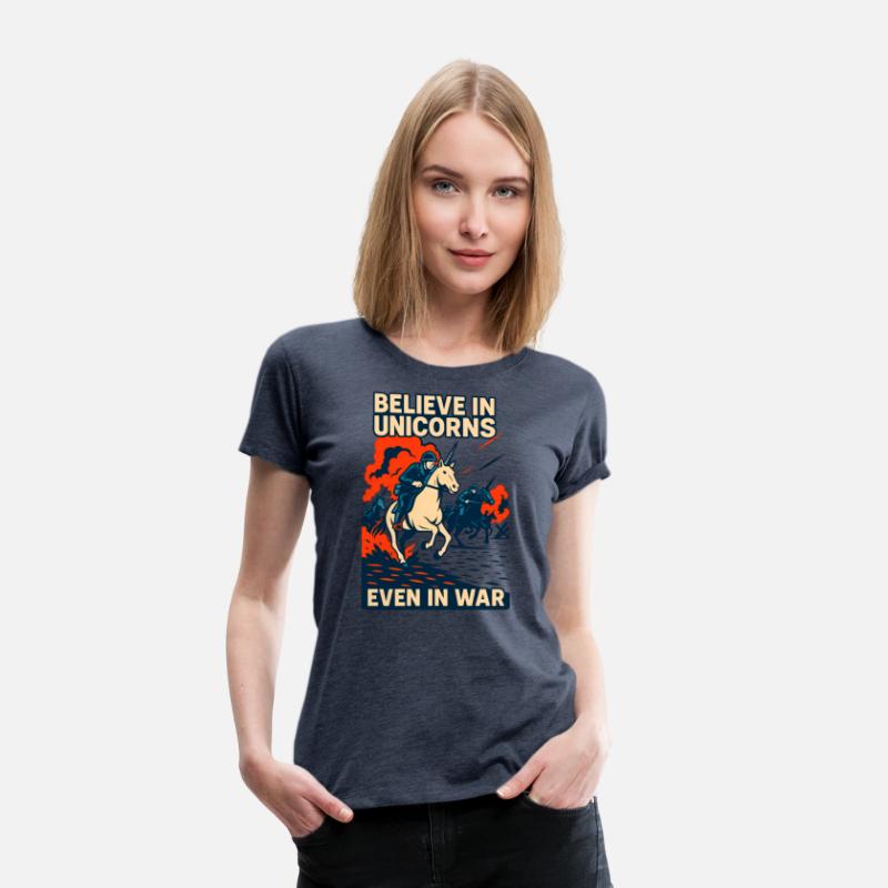 Believe in Unicorns Even in War Anti-War Satire