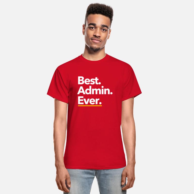 Best. Admin. Ever. - White & Yellow Design