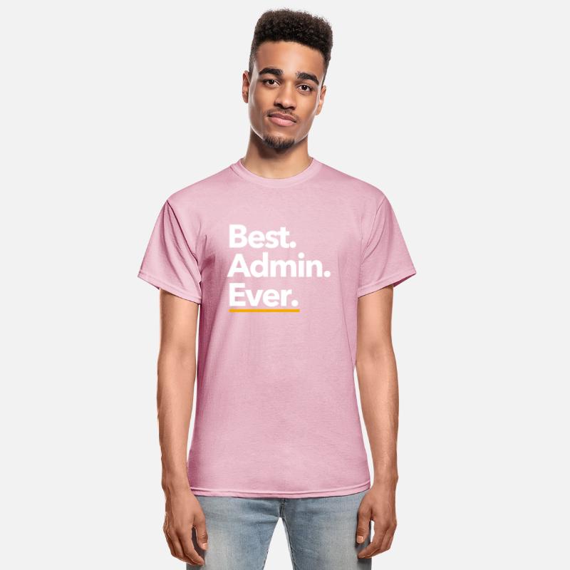 Best. Admin. Ever. - White & Yellow Design