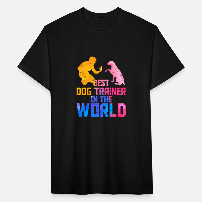Best Dog Trainer In The World Job Saying Training