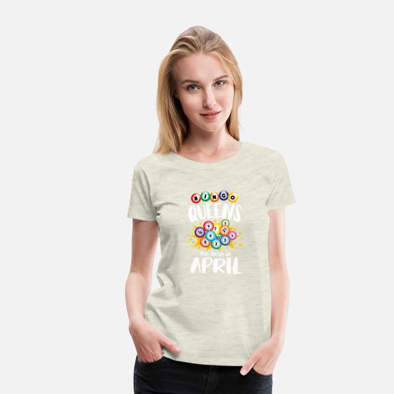 Bingo Queens Are Born In April Bingo Player