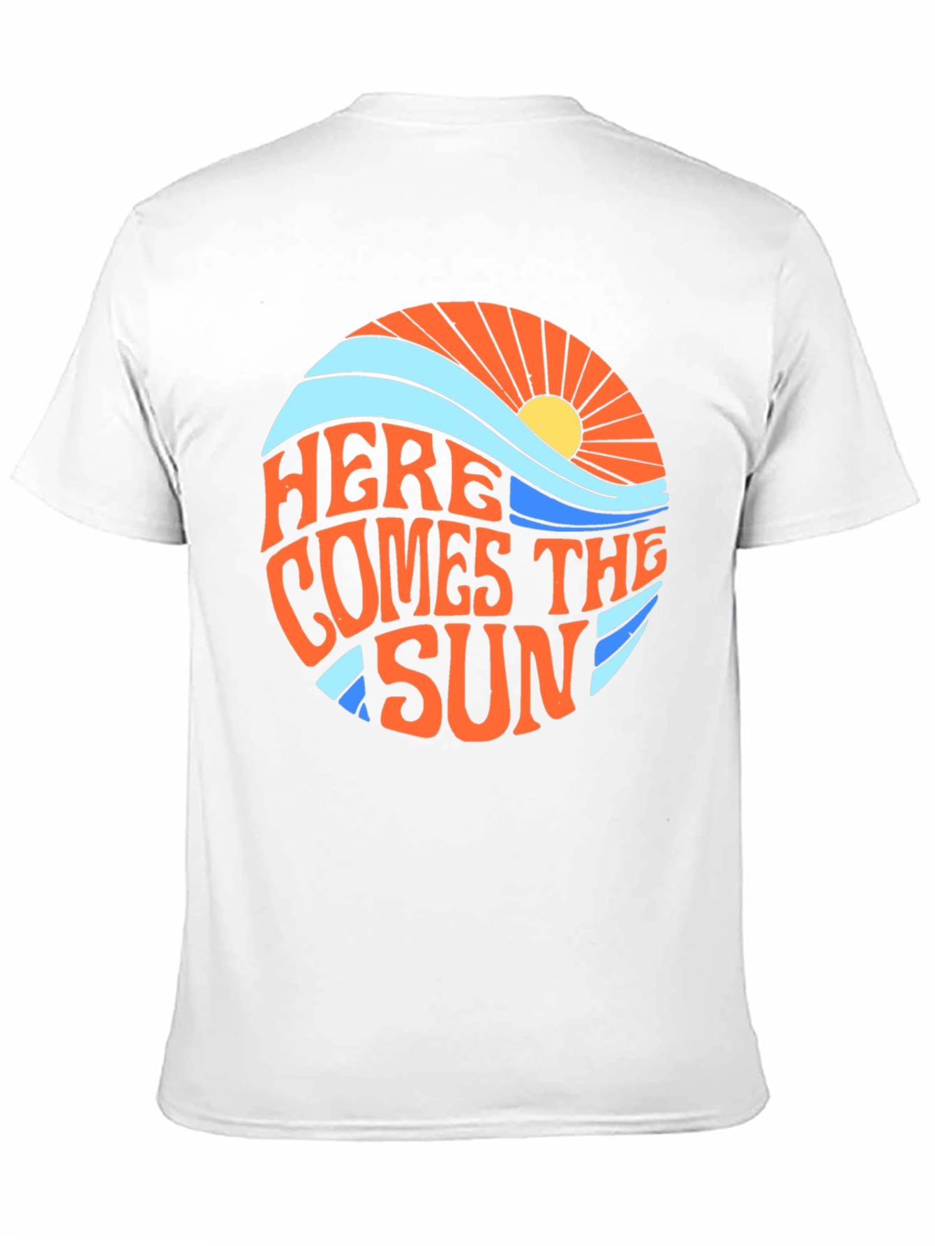 Here Comes The Sun Graphic Black Tee