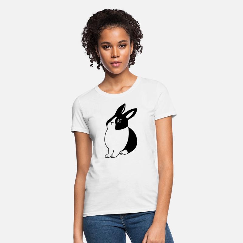 Black And White Dutch Rabbit