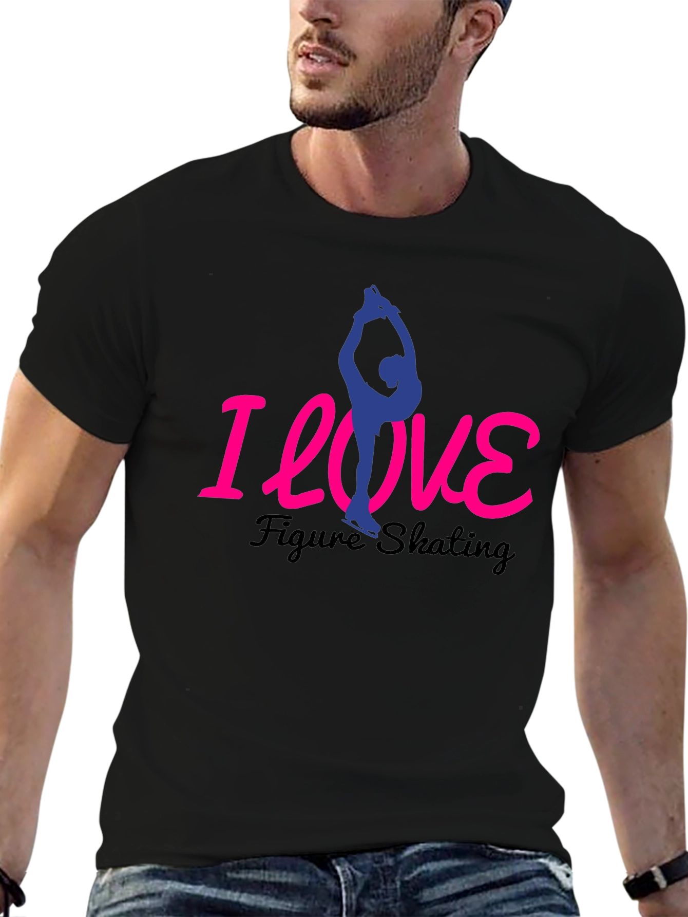I Love Figure Skating T-Shirt