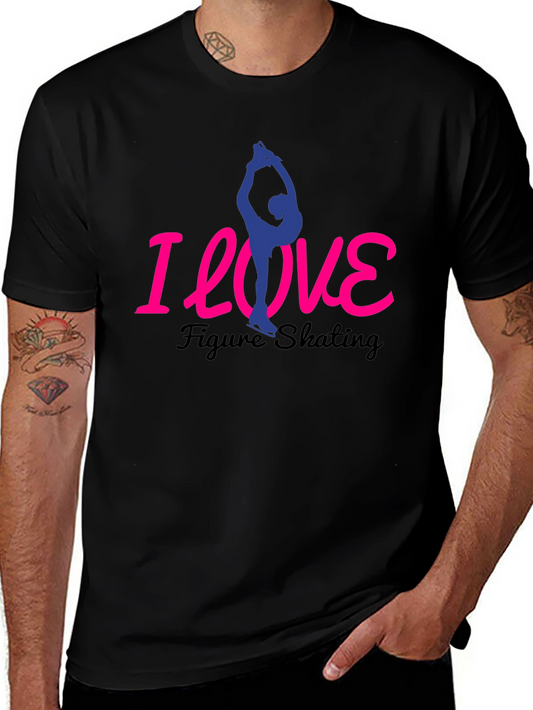 I Love Figure Skating T-Shirt